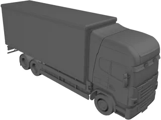 Scania Truck 3D Model