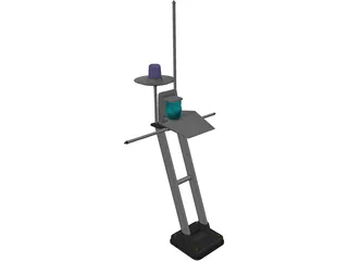 Boats Antenna 3D Model
