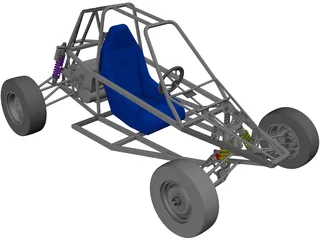 Buggy Off-road 3D Model