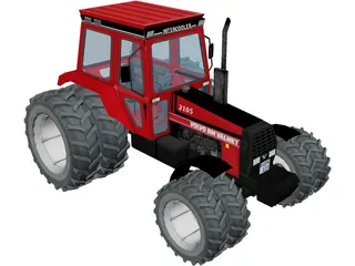 Volvo Valmet 2105 Tractor 3D Model