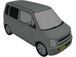 Suzuki Wagon R 3D Model