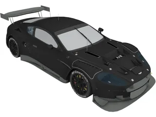 Aston Martin DBR9 3D Model