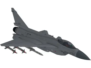 J-10C 3D Model