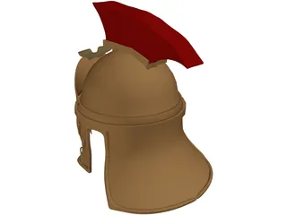 Rome Ancient Helmet 3D Model