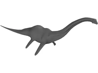 Nessie Dinosaur 3D Model