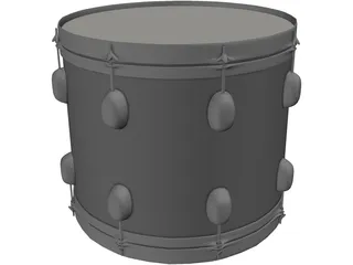 Drum 3D Model