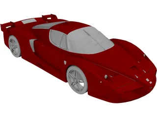 Ferrari FXX 3D Model