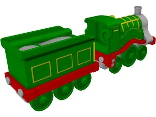 Thomas Locomotive 3D Model