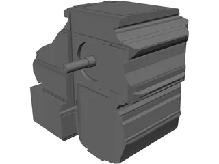 Honda GX-391 Engine 3D Model