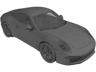 Porsche 911 Carrera S (2012) 3D Model