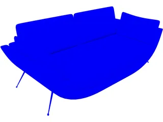 Sofa Evento 3D Model