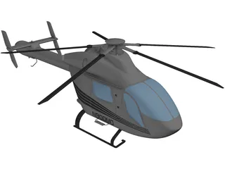 MD-900 Explorer 3D Model
