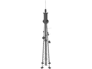 Radio Tower 3D Model