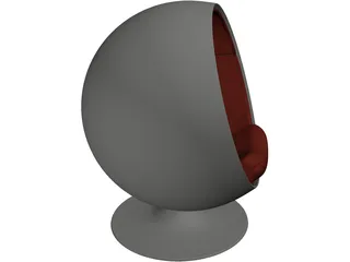 Ball Chair 3D Model