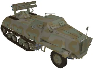 Panzerwerfer 42 3D Model