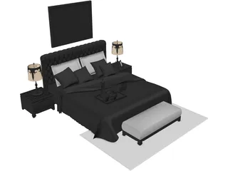 Bed 3D Model