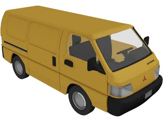 Mitsubishi L300 (1997) 3D Model
