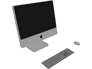 Apple iMac 3D Model