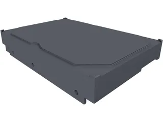 Seagate HDD 3D Model