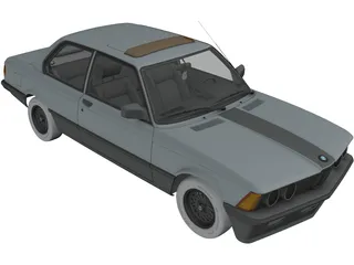 BMW 3-Series [E21] (1975) 3D Model