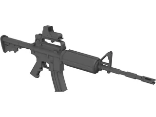 M16 3D Model