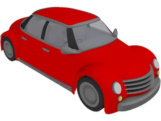 Sedan Concept 3D Model
