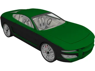 Concept Car 3D Model