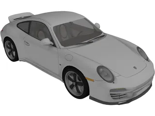 Porsche 911 Sport Classic (2010) 3D Model