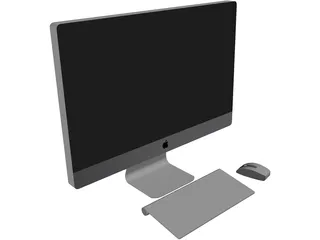 Apple iMac 2 3D Model