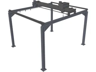 Underslung Crane 3D Model