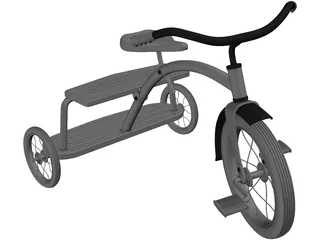 Tricycle 3D Model