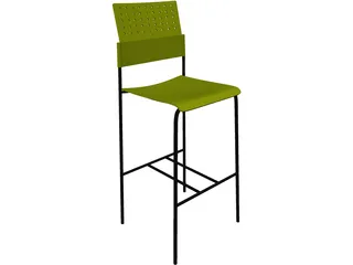 Chair Bar 3D Model