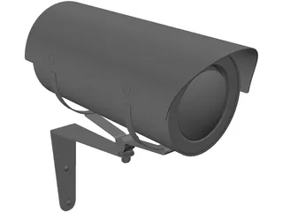 Security Camera 3D Model