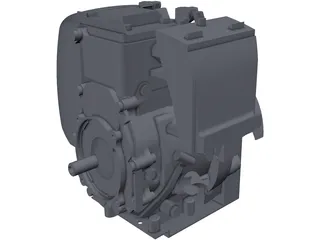 Honda GXH-50 Engine 3D Model