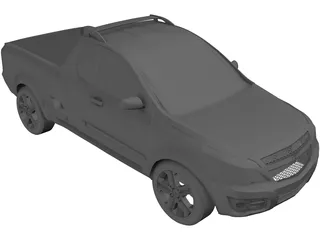 Chevrolet Montana Sport (2011) 3D Model