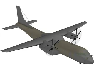 EADS CASA C-295 Persuader 3D Model