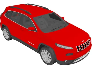 Jeep Cherokee (2015) 3D Model