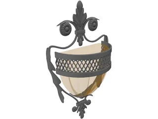 Modern Wall Lamp 3D Model