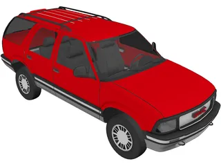 GMC Jimmy (1995) 3D Model