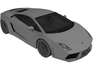 Lamborghini Gallardo LP560-4 3D Model
