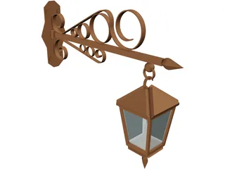 Light Candle Wall Mounted 3D Model