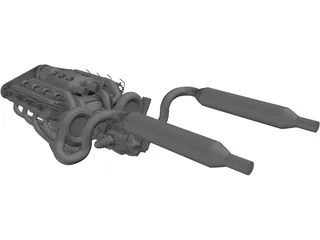 Engine 3D Model