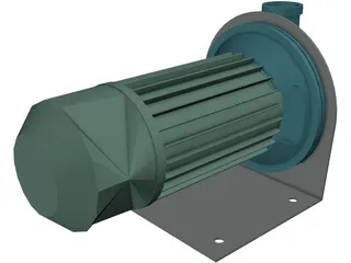 Electric Pump 3D Model