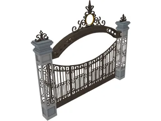 Gate 3D Model