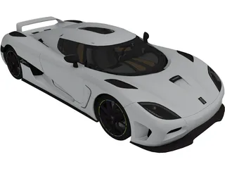 Koenigsegg Agera 3D Model