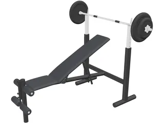 Flex Classic Seated Fitness Strenght 3D Model