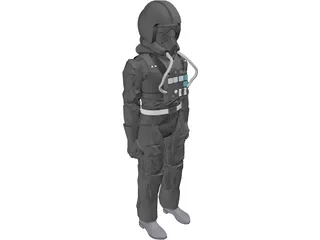 Star Wars Imperial Pilot 3D Model
