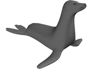 Sealion 3D Model