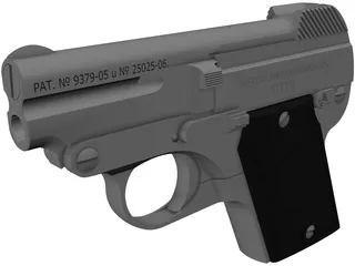 Steyr Pistol 1909 3D Model