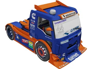 Ford Cargo Territorio Motorsport 3D Model